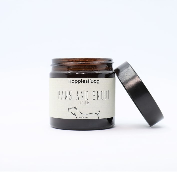 The product photo of our dog paw and nose balm